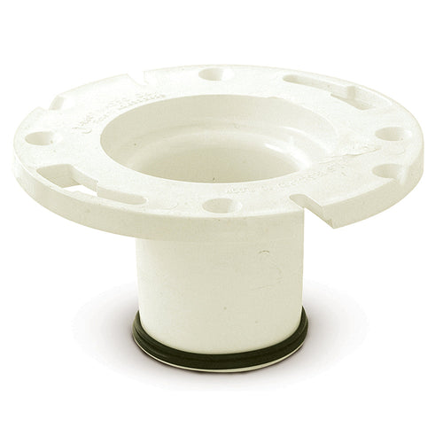 Braxton Harris Company 3″ DWV Push-in PVC Repair Flange w/ Compression O-ring Joint