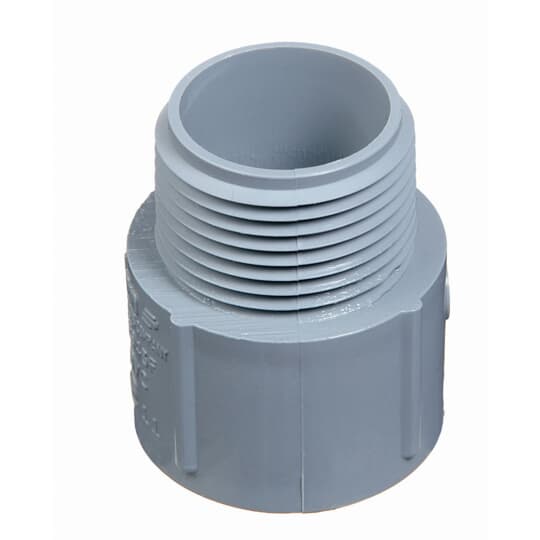 ABB Carlon PVC Male Terminal Adapter (1-1/4