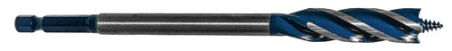 Century Drill And Tool Speed Cut Auger Bit 7/16″ Overall Length 6″ Flute Length 1-3/4″ Shank 1/4″ (7/16″ X 6 X 1-3/4″ X 1/4″)