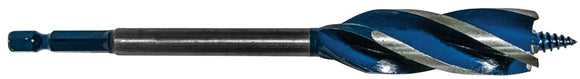 Century Drill And Tool Speed Cut Auger Bit 11/16″ Overall Length 6″ Flute Length 2-1/4″ Shank 1/4″