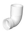 Charlotte Pipe Schedule 40 4 in. Hub x 3 in. Dia. Spigot PVC Closet Flange,  DWV Closet Bend PVC 00330 0600HA