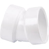 Charlotte Pipe 1-1/2 In. 22-1/2D PVC DWV Elbow